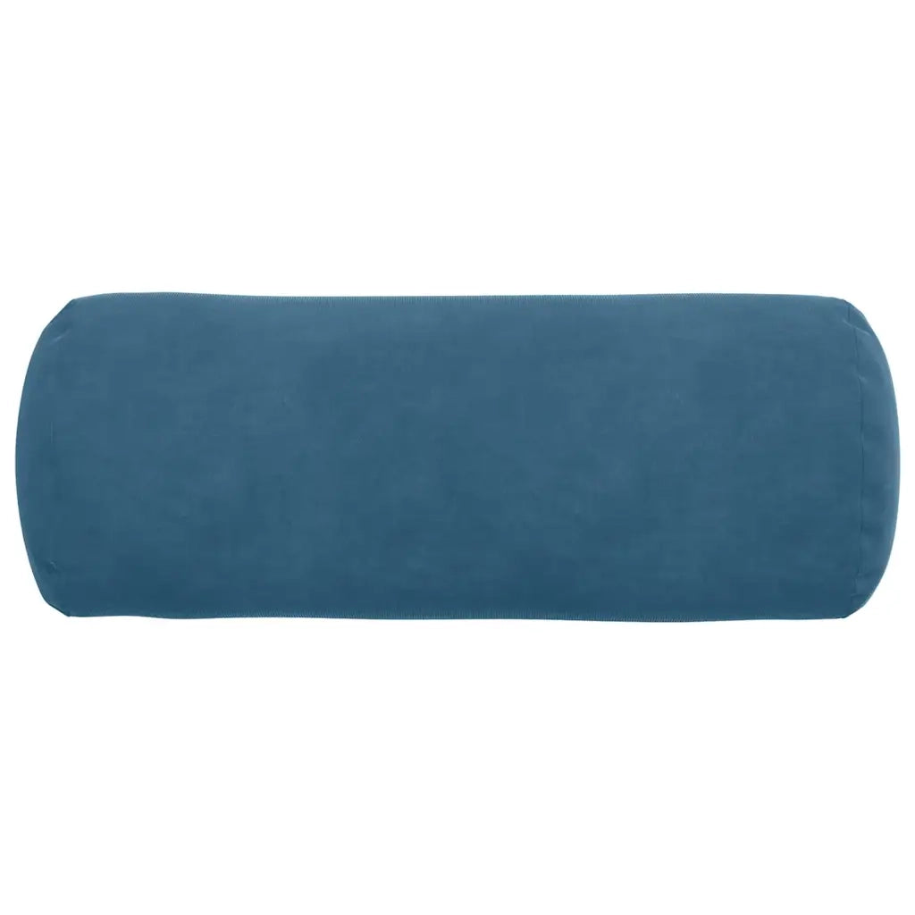 Cuscini a rullo 2 pcs Blu Ø 15 x 40 cm Tessuto in Cords