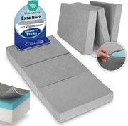 Matrimoniale Vouwmatras XL 90x200 cm – Diametro 14 cm Trapezoide Matras con Piumino con Cappotto Lavabile