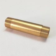 Tronchetto vite da 1 x 100mm di prolungamento in ottone