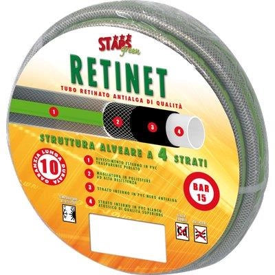 TUBO IRRIGAZIONE RETINATO RETINET STARS  MM 15 5/8 MT 15