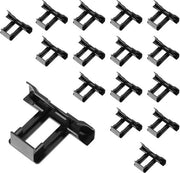 16 pezzi di clip di scarico per pannelli solari - clip per rimozione dell'adesivo - clip di pulizia per modulo fotovoltaico - clip di drenaggio - pannello solare fotovoltaico - 30 mm - sistema di fissaggio.