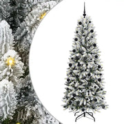 Albero di Natale | Decorazioni natalizie artificiale con 300 LED Bianco 210 cm