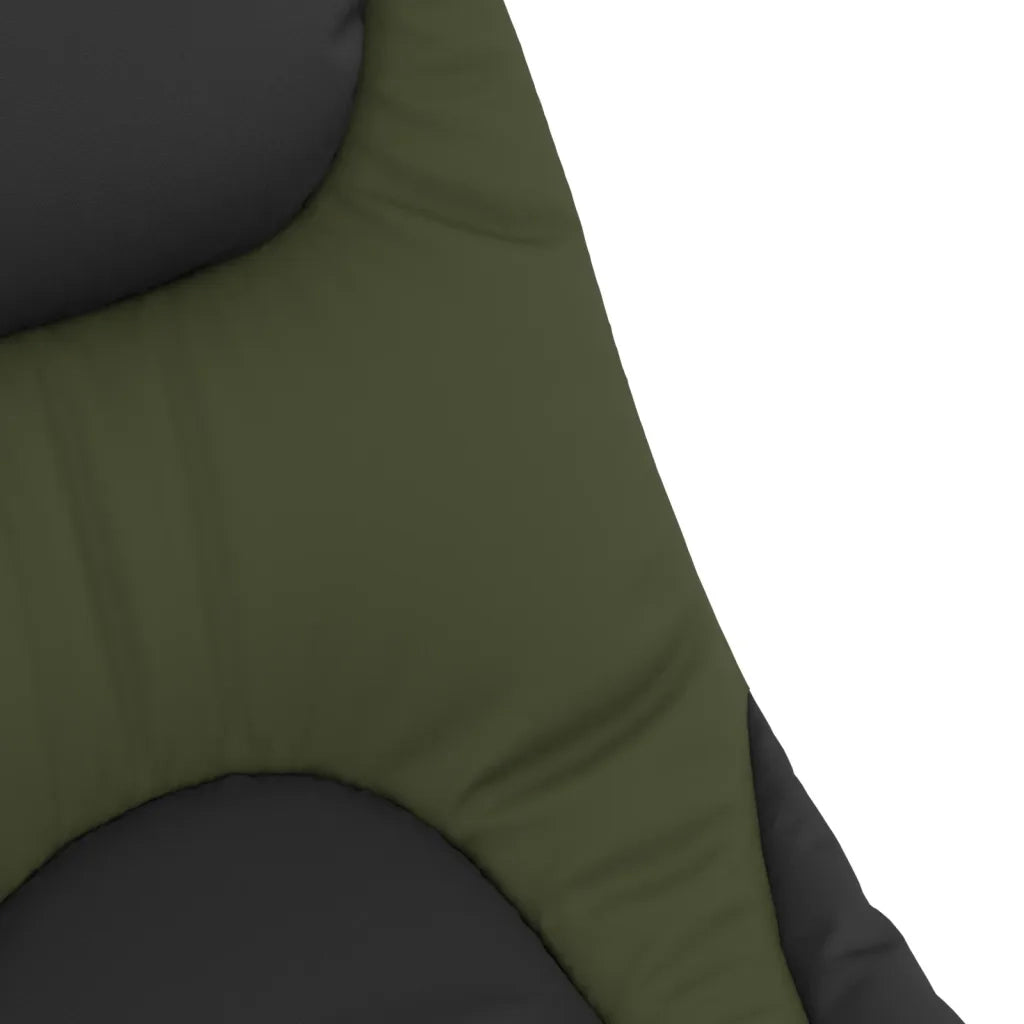 Letto da Pesca Gambe Anti Fango Regolabili Pieghevole Verde CFW6177889