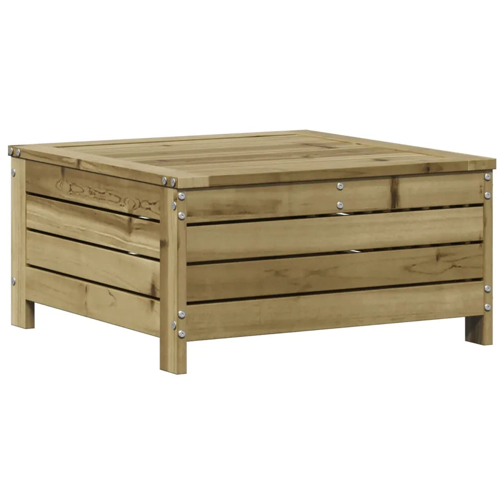 Set Divani da Giardino 5pz con Cuscini Legno Impregnato di Pino