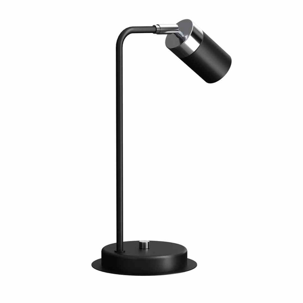 Lampada da tavolo Milagro Joker MLP7749 nero/cromo GU10