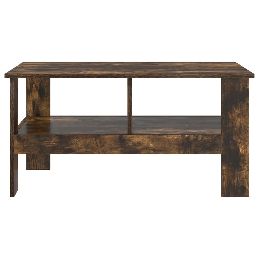 Tavolino da salotto | Tavolino da caff¨¨ | Tavolino da Soggiorno Rovere fum¨¦ 90 x 50 x 45 cm