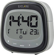 Alarme Digitale con Touch Control - Tecnologia Futura - 1 pezzo - Nero