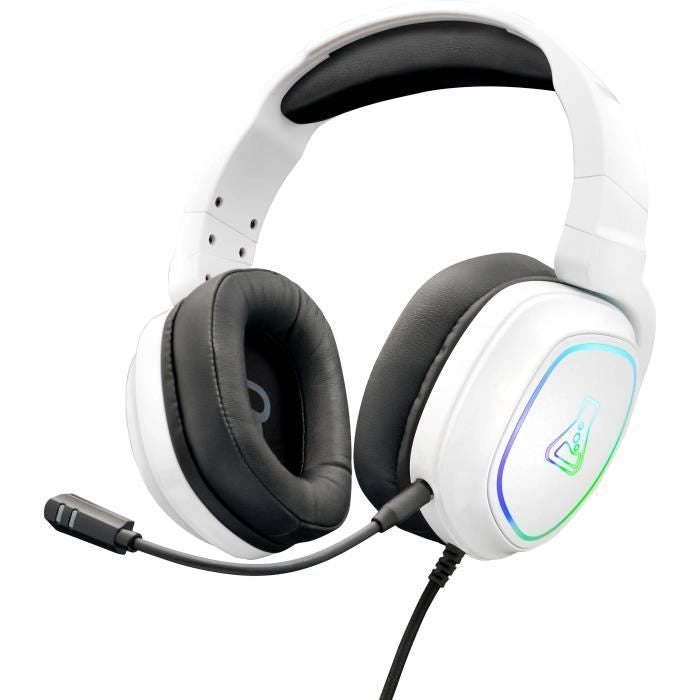 Cuffie da gioco cablate - THE G-LAB - KORP BARIUM - Bianco