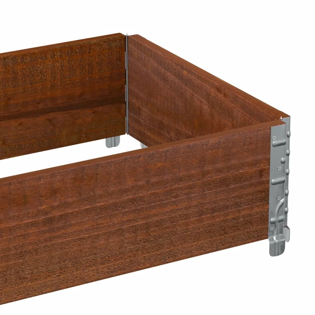 Paretale per Pallet Marrone 100x50cm in Legno Massello di Pino CFW5915756