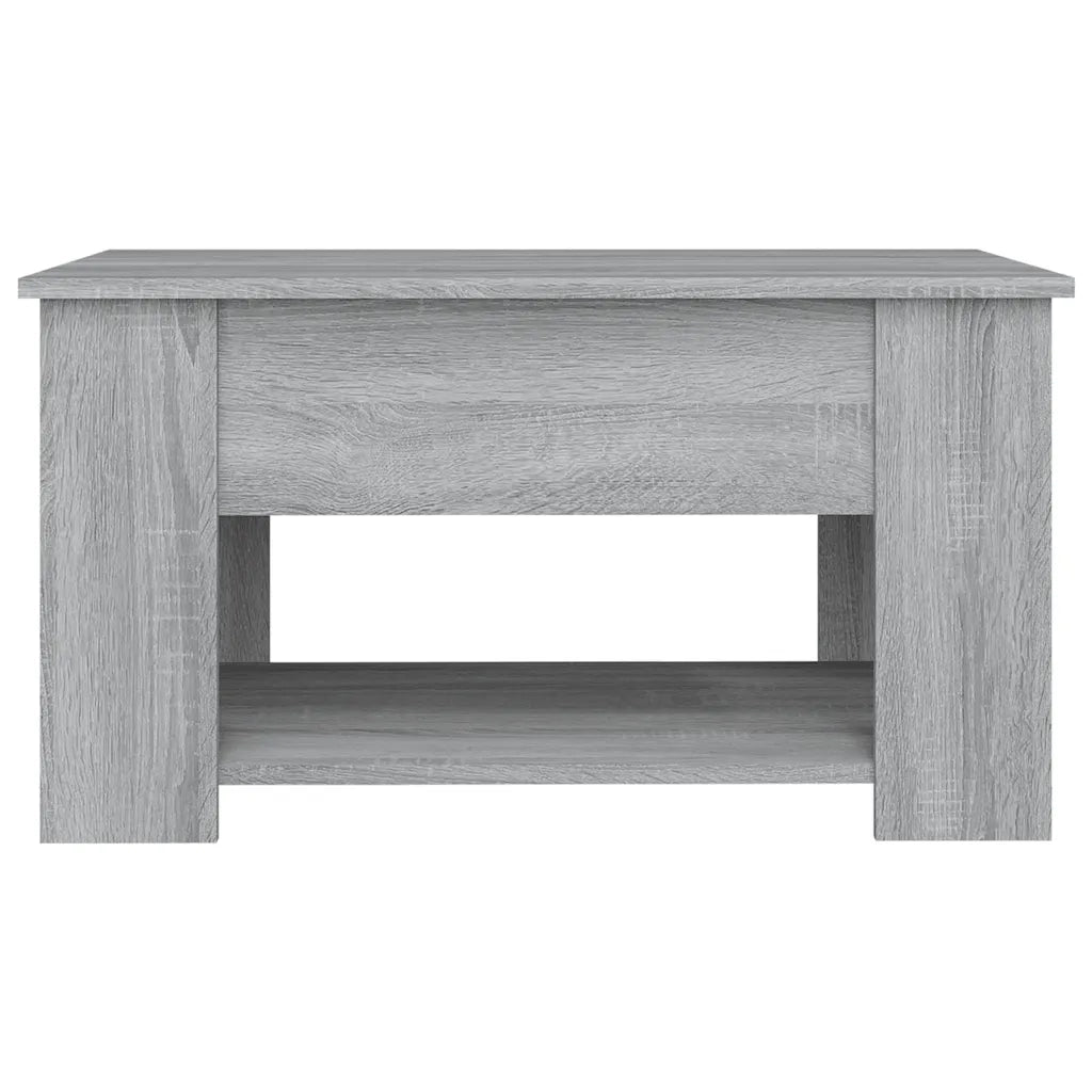Tavolino da Salotto Grigio Sonoma 79x49x41 cm Legno Multistrato 819276