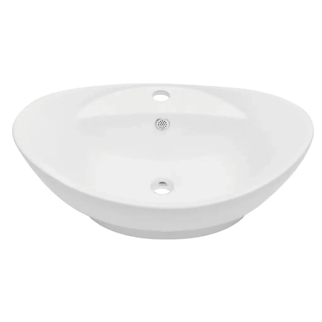 Set Mobili da Bagno 2 pz Ceramica Nero 279337
