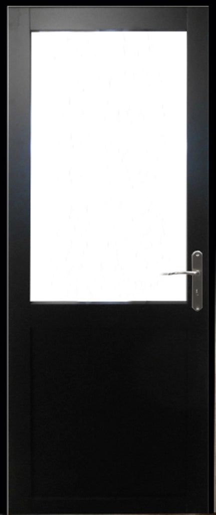 Blocco porta officina nero senza montante H204 x L73 Tabella dimensioni spingendo a sinistra