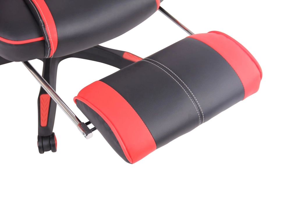 Sedia Gaming Heat In Similpelle nero/rosso