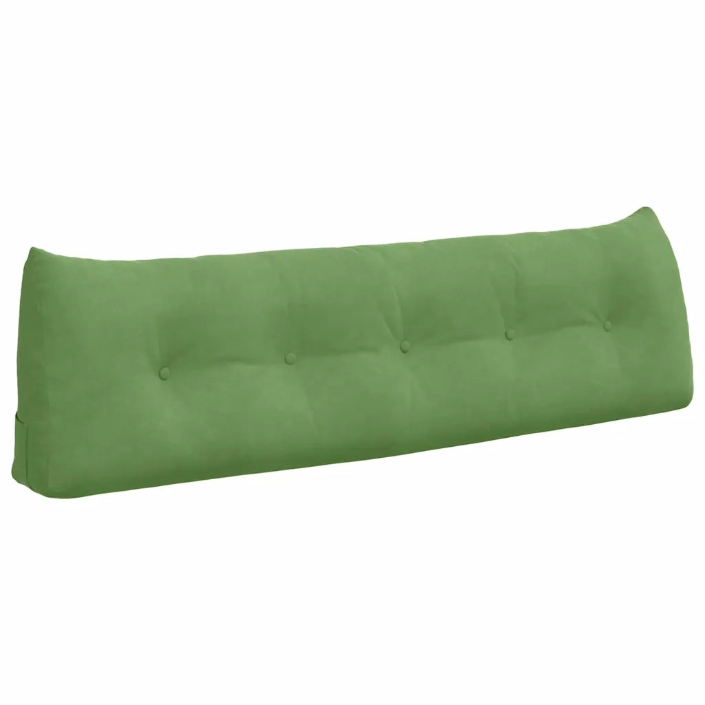 Cuscino per Schiena Verde chiaro 160 x 24 x 50 cm Velluto