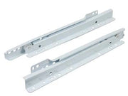 GUIDE SCORREVOLI PER CASSETTI CON RULLI TEFLON BIANCHE- - cm.35 (art.4001 36 2) - 5 paio