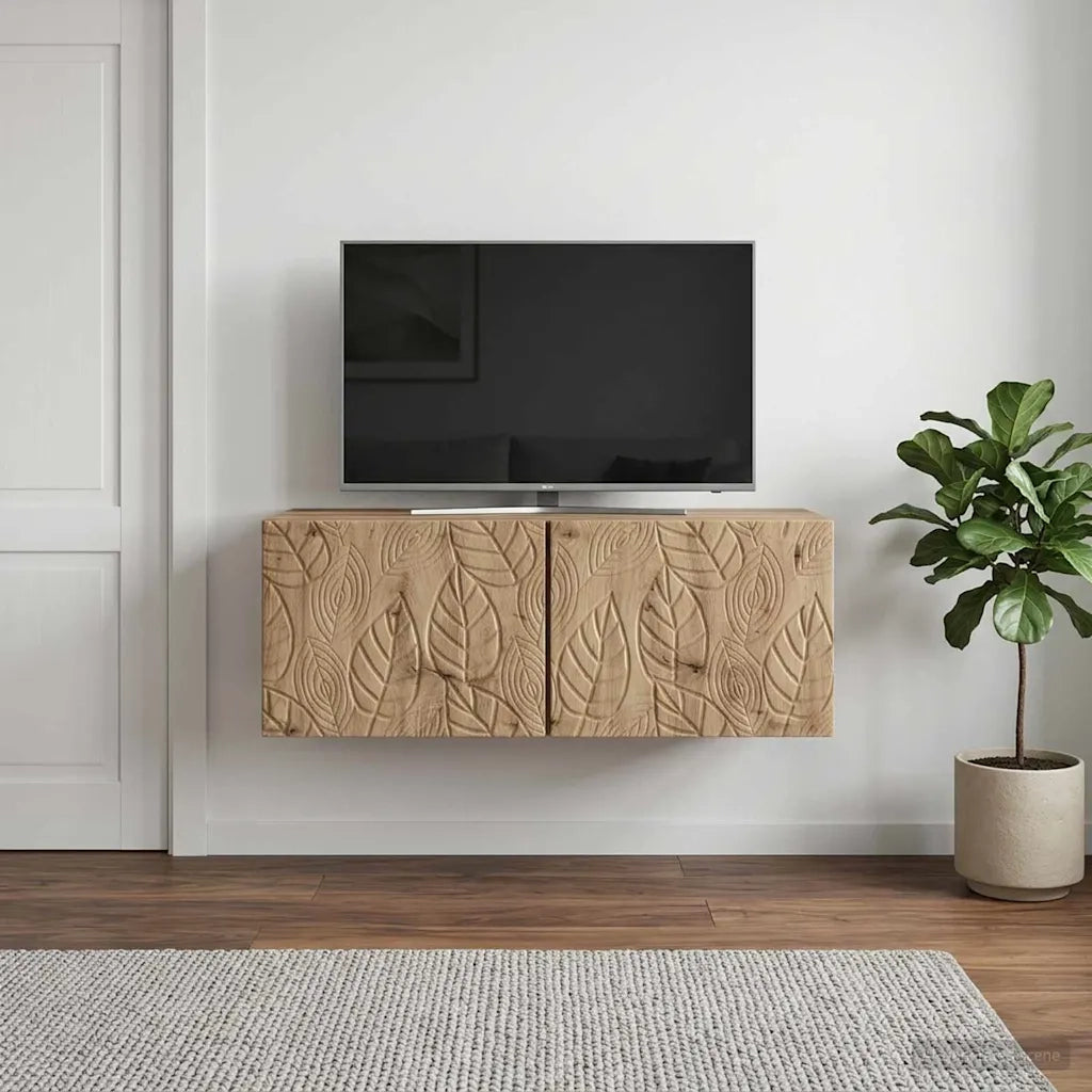 Mobile Porta TV da Muro 78,5 x 41 x 30 cm Rovere Artigianale 898864