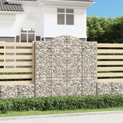 Cesti Gabbioni ad Arco 8 pz 200x50x200/220 cm Ferro Zincatocod mxl 76093