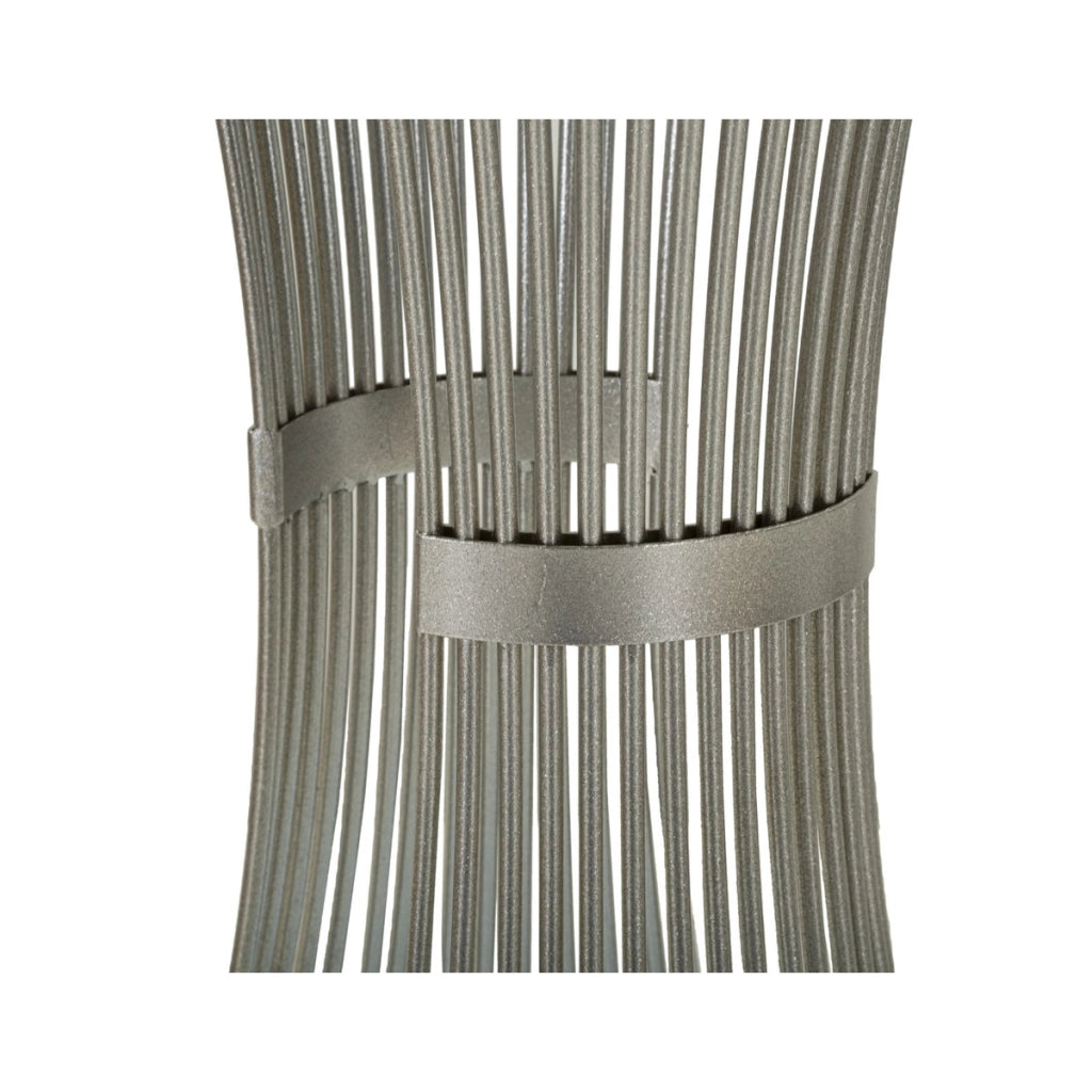Tavolino VKH581, Argento, Marmo, 50x50x100 cm