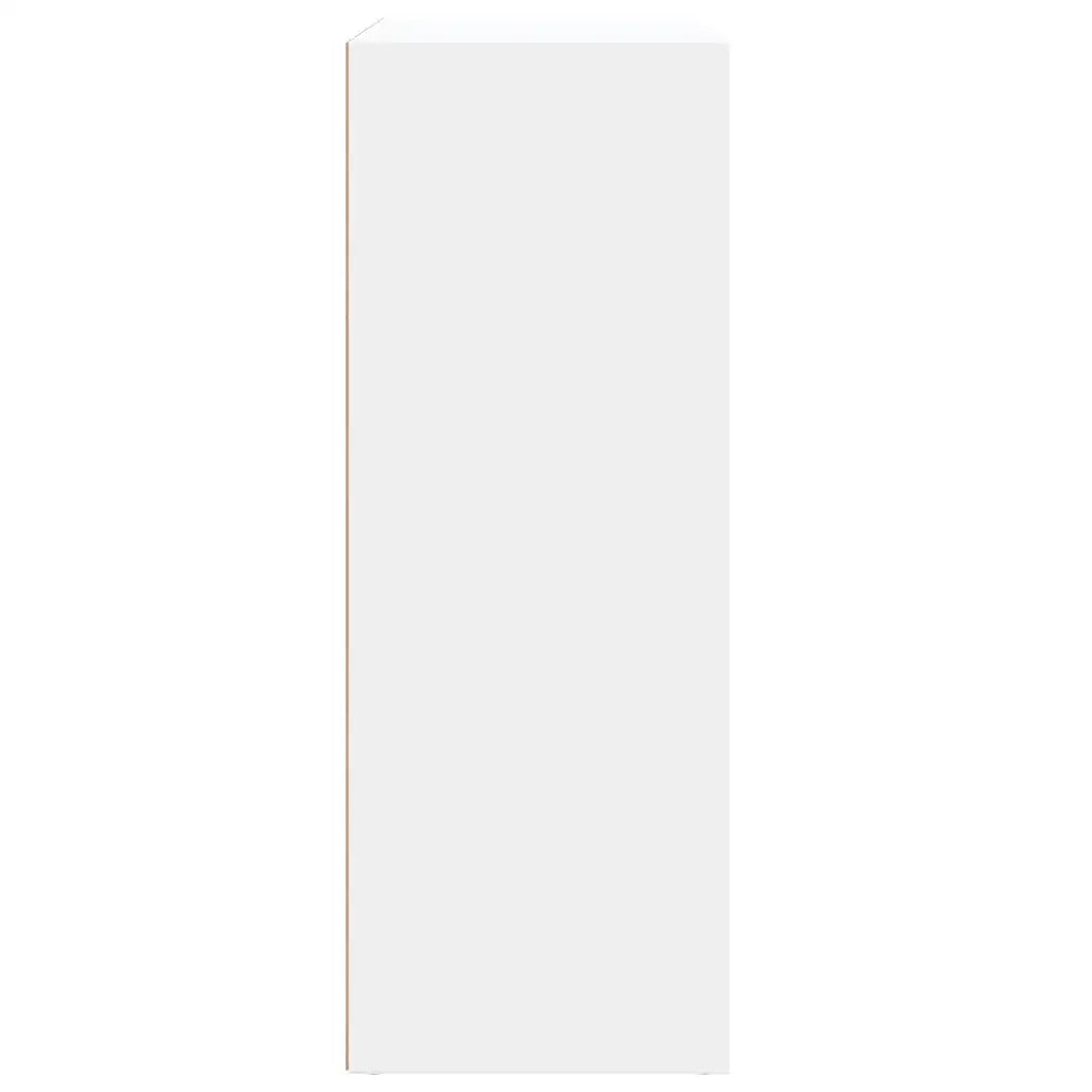 Credenze 2 pz Bianche 60x31x84 cm in Legno Multistrato
