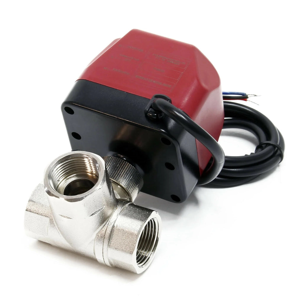 Valvola motorizzata a 3 vie elettrovalvola zona DN20 26,9 mm (3/4) 220 V CA 16_0001633