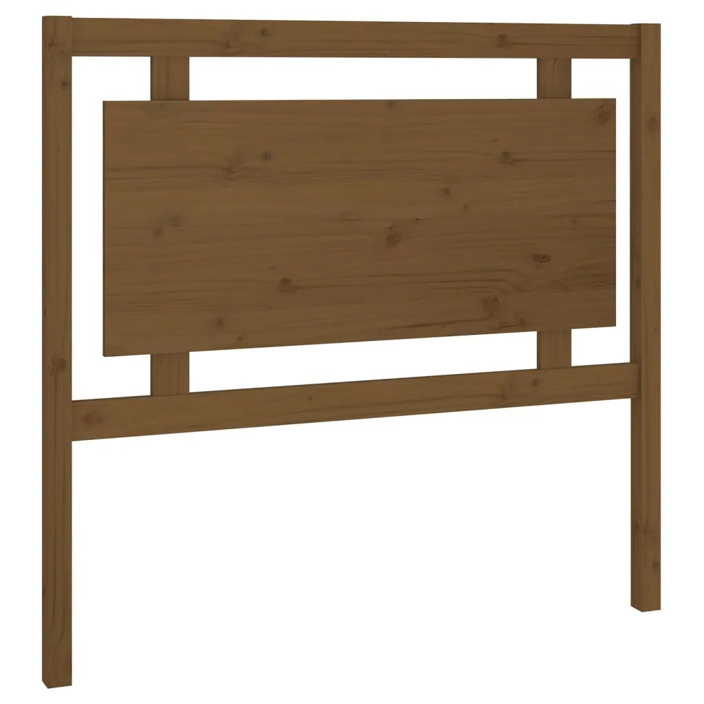 Testiera per Letto ambra 105,5x4x100 cm Legno Massello di Pino 817928