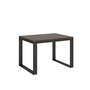 Tavolo allungabile 90x120/380 cm Tekno Evolution Noce telaio Antracite