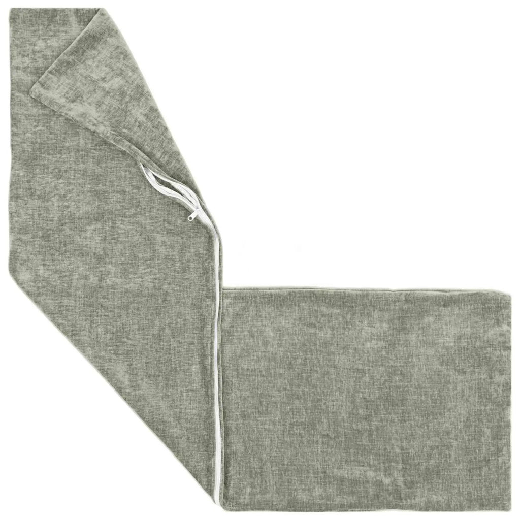 Federa 2 pz HEERLEN Verde 40 x 145 cm Tessuto Chenille 908930