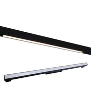Faretto track magnetico LED 20W binario 48V barra slim luce interni negozio 60cm Dimmerabile luce CCT 3000K 4000K 6400K