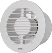 Ventilatore per la stanza da bagno silenzioso, diametro 125mm con timer - ventilatore per la stanza da bagno bianco - ventilatore per la parete per cucina, garage e bagno