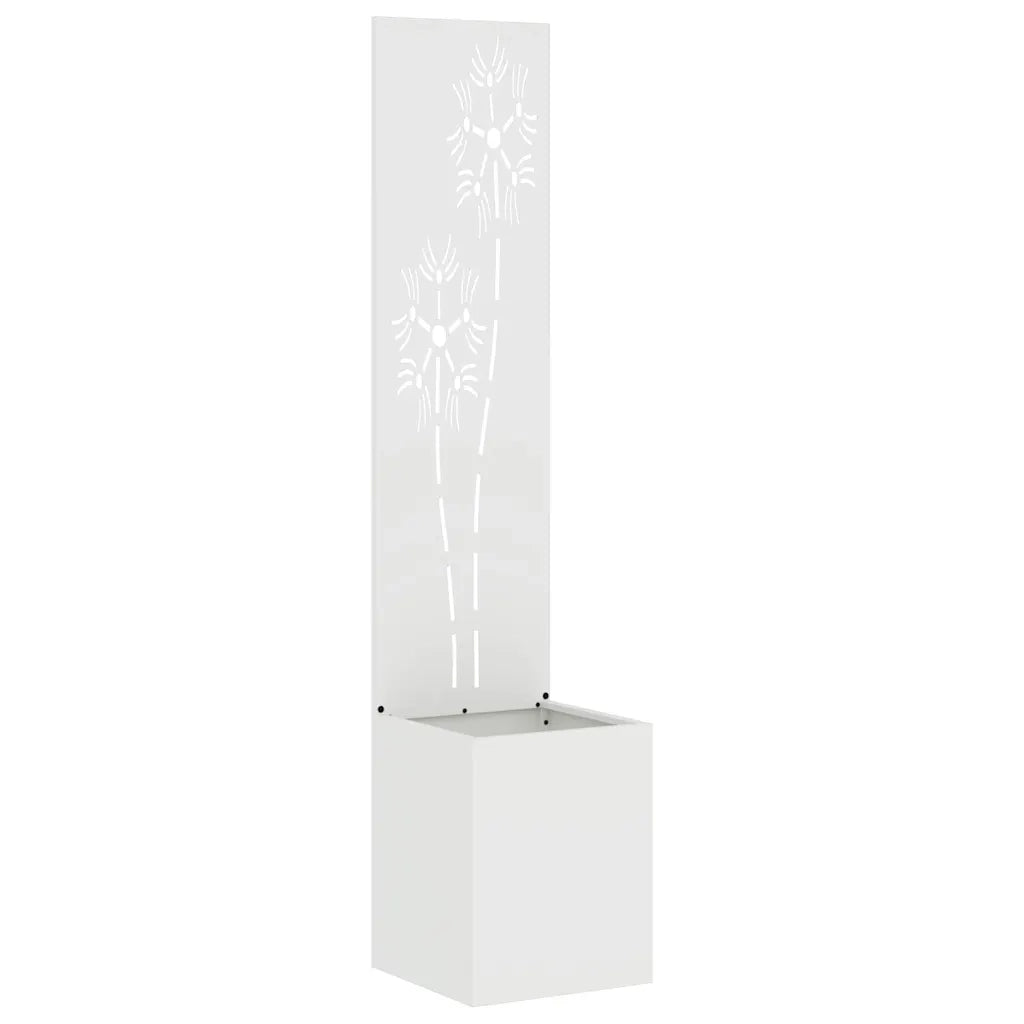 Schermo per privacy in giardino Floreale Bianco 32 x 150 cm CFW6442655