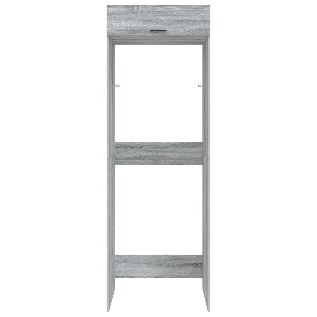 Mobiletto per lavatrice Grigio Sonoma 67,5 x 68 x 200 cm 3422789