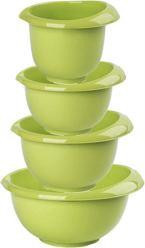 Set di piedini antiscivolo in silicone per piatti con supporto a stecche, set da 4, verde, accessori da cucina
