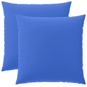 Federa 2 pcs HEERLEN Blu Reale 60 x 60 cm Poliestere 912687