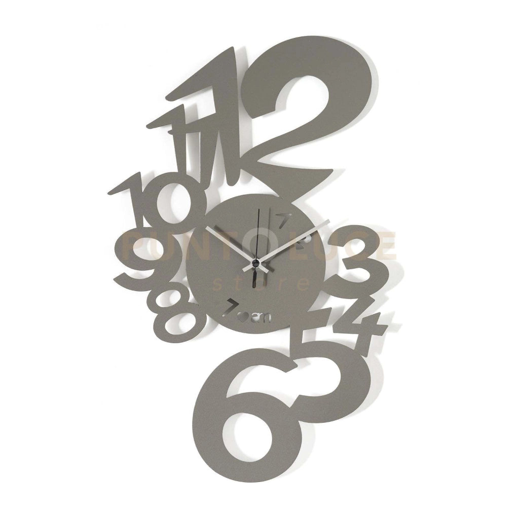 Orologio da parete di design Lupin Fango