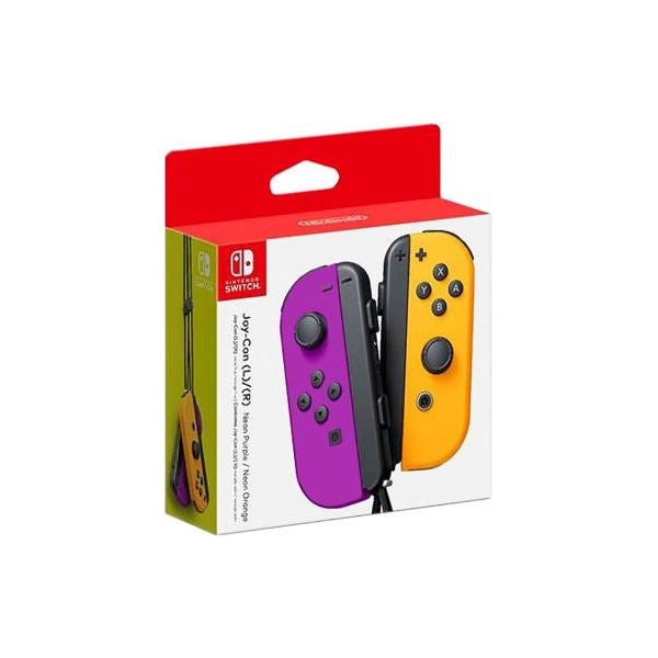 Nintendo joy-con nero, arancione, viola bluetooth gamepad analogico/digitale nintendo switch - 10002888