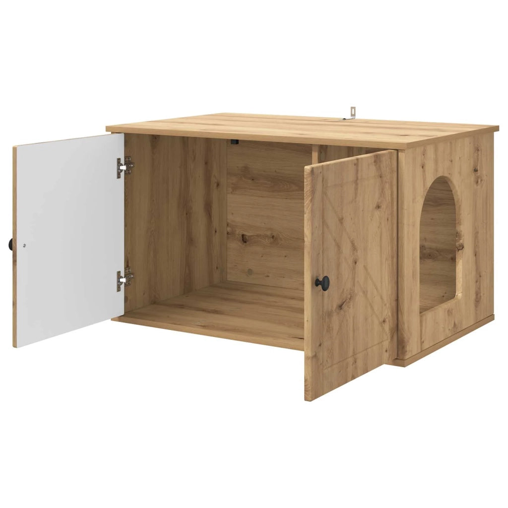 Casa per Gatti Rovere Artigianale 85 x 55 x 50 cm 8000733