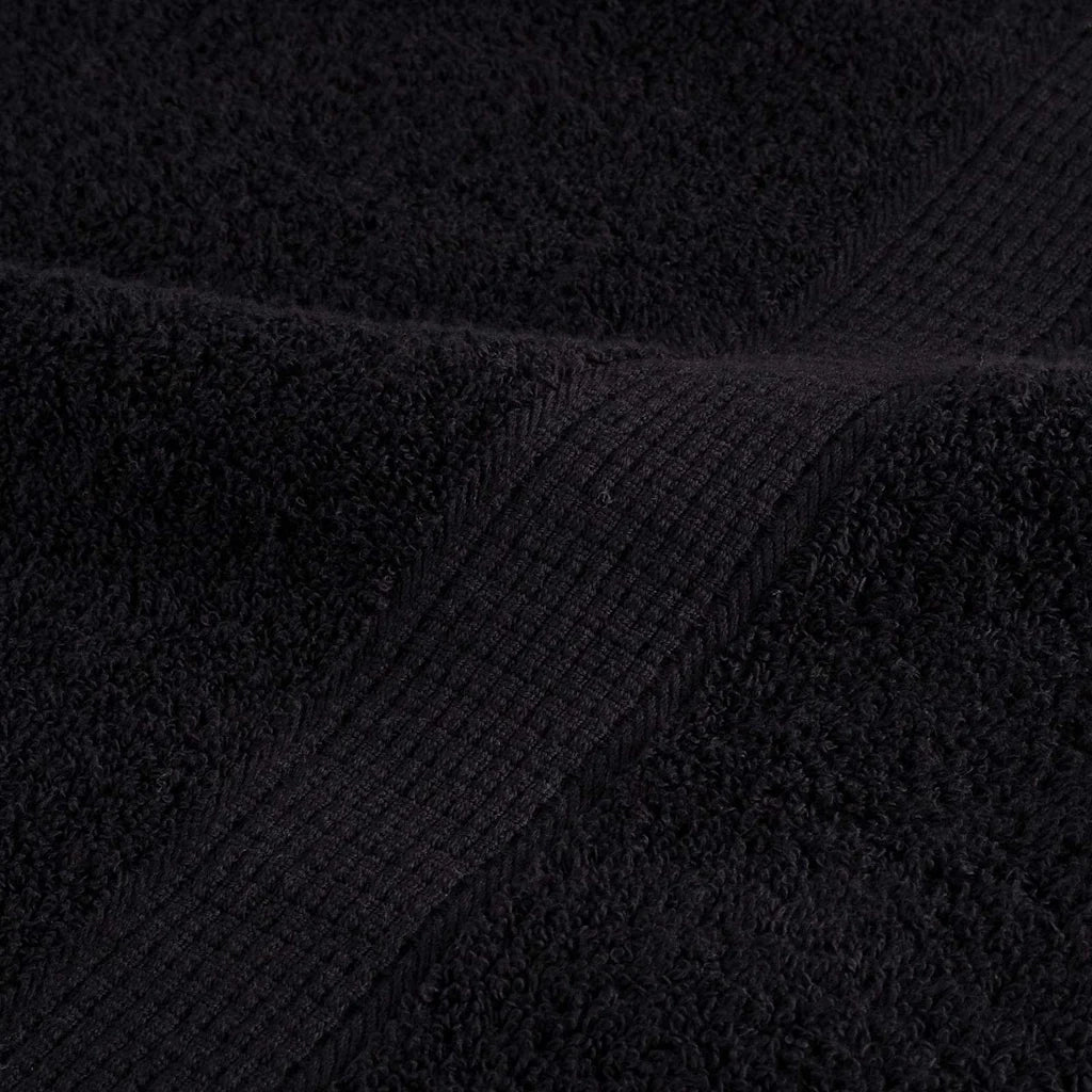 Asciugamano per Ospiti SOLUND 50 pcs Nero 30 x 30 cm 550 gsm 42007967