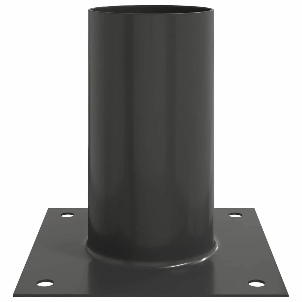 Ancora rotonda per terreno 12 pcs Antracite 15 x 15 x 15 cm 42030127
