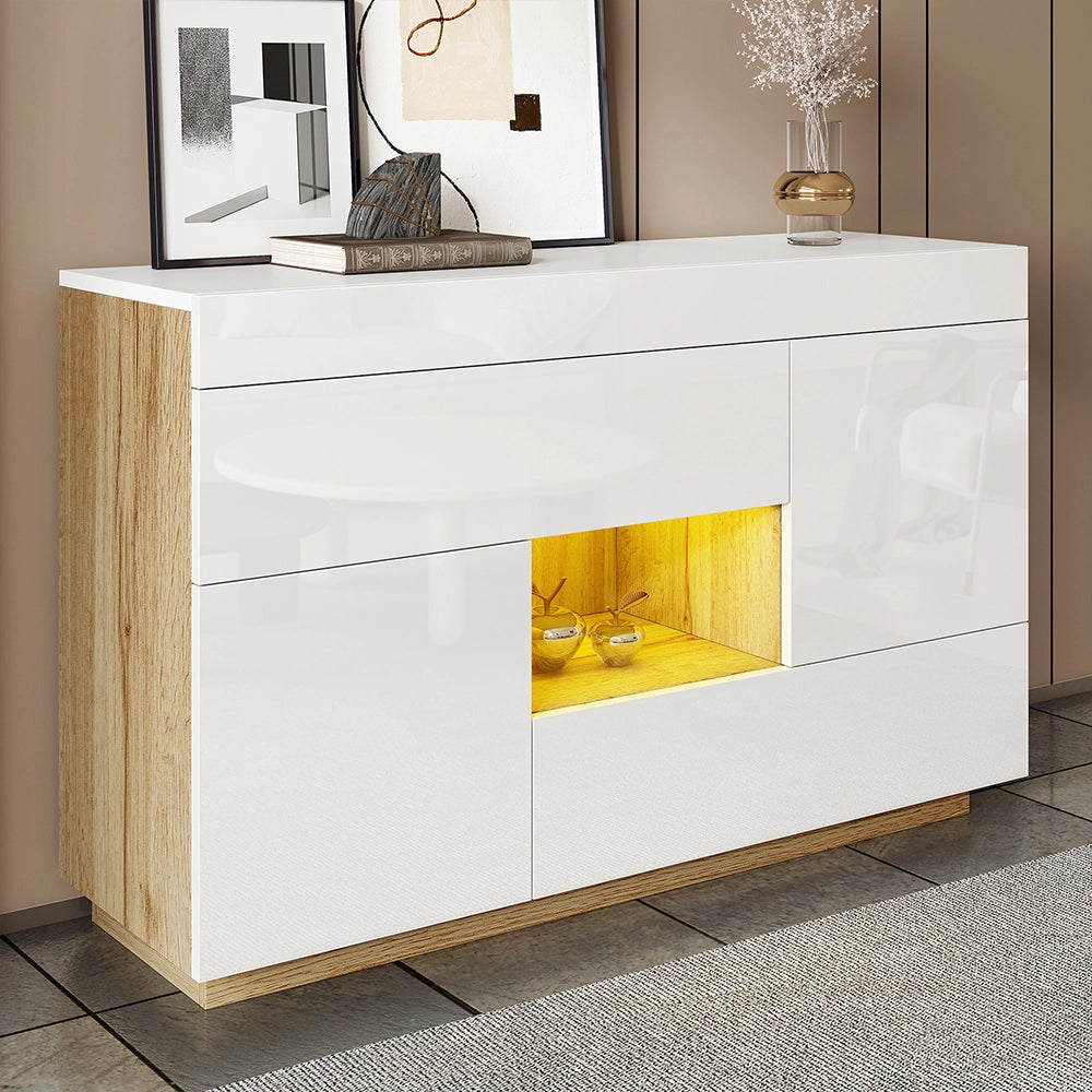 Buffet - Xylo - vetrina LED colori cambiabili