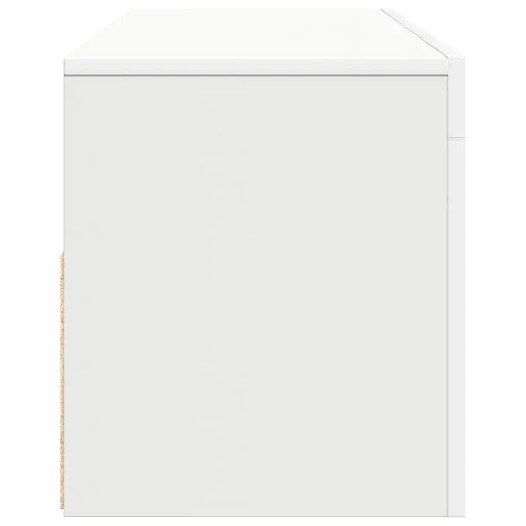 Mobile Porta TV con Luci LED Bianco 120x35x40 cm cod mxl 34029