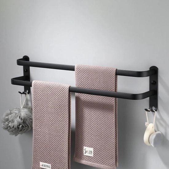 Supporto per asciugamano a forma di angolo finito in acciaio inossidabile - 60 cm - bagno cucina toilette
