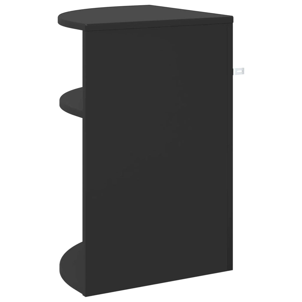 Tavolino Nero 39,7 x 39,7 x 60 cm Legno ingegnerizzato 891131