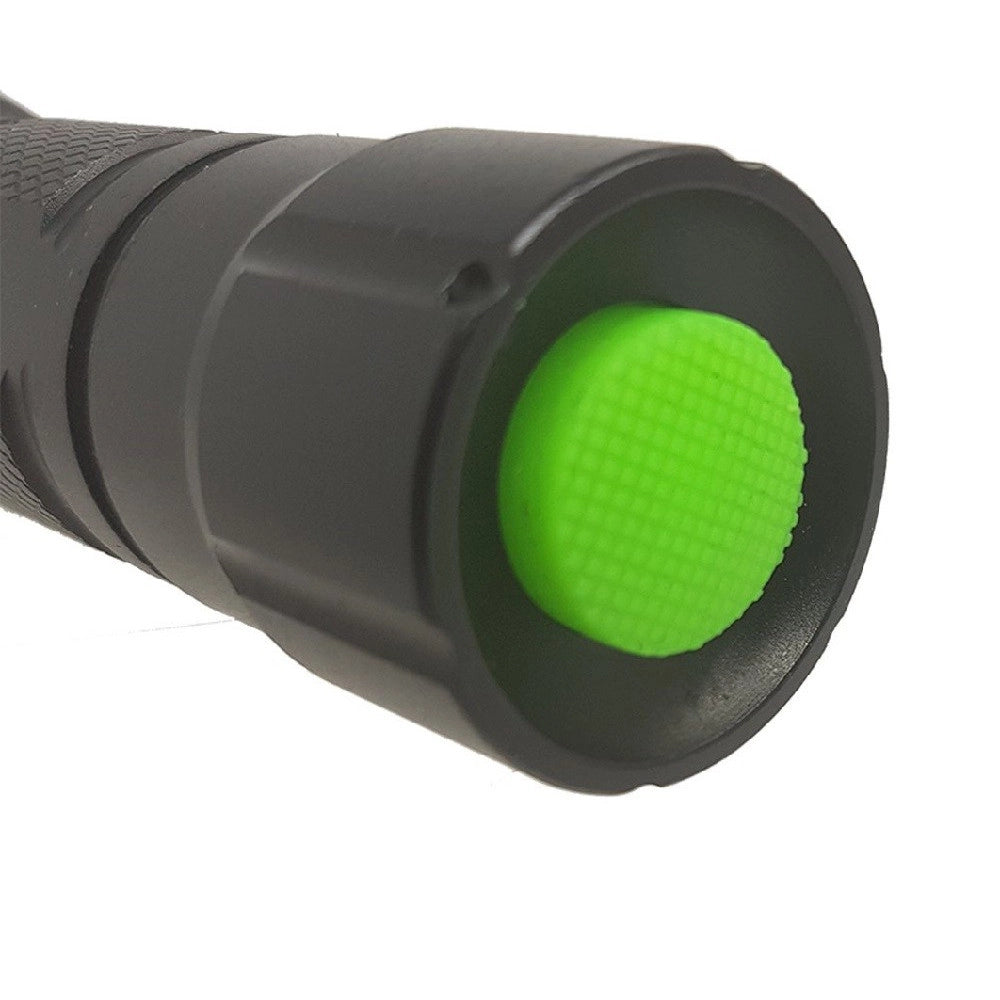 Trade Shop - Torcia Led A Batteria Ricaricabile Con Slitta Per Softair Controllo Remoto Q1891 -