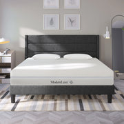 OKWISH Materasso in Schiuma Fredda 140×200 cm, Materasso Matrimoniale 7 Zone, H2 e H3, Fodera Lavabile 60 °C e Maniglie, senza Materasso