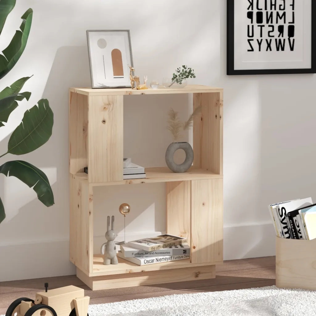 Libreria/Divisorio 51x25x70 cm in Legno Massello di Pino cod mxl 20225