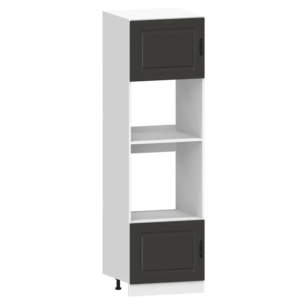 vidaXL Set Mobili da Cucina 7 pz Kalmar Neri Legno Multistrato
