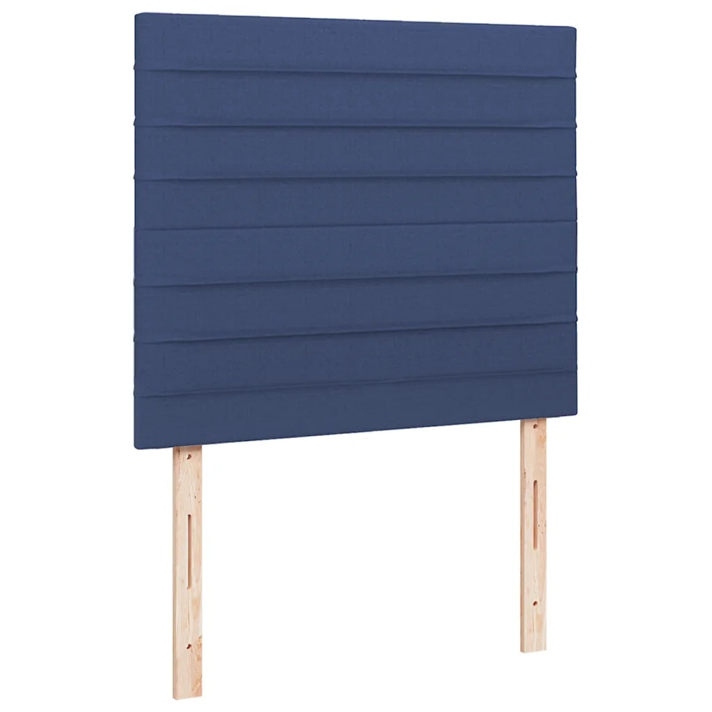 Letto a Molle con Materasso e LED Blu 120x190 cm in Tessuto 3270259