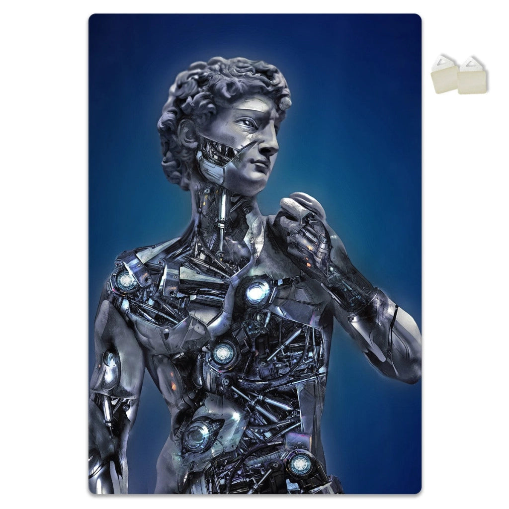 ROBODAVID - POSTER in PVC da 3mm Misura: 70x100 cm