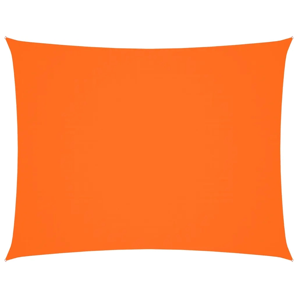 Parasole a vela | Telo Ombra | Vela da ombra Oxford Rettangolare 4x6 m Arancione