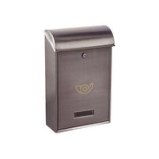 Alubox 49167 Lifter Cassetta Postale con Tettuccio in Acciaio Inox AISI 304 Formato Rivista colore Satinato